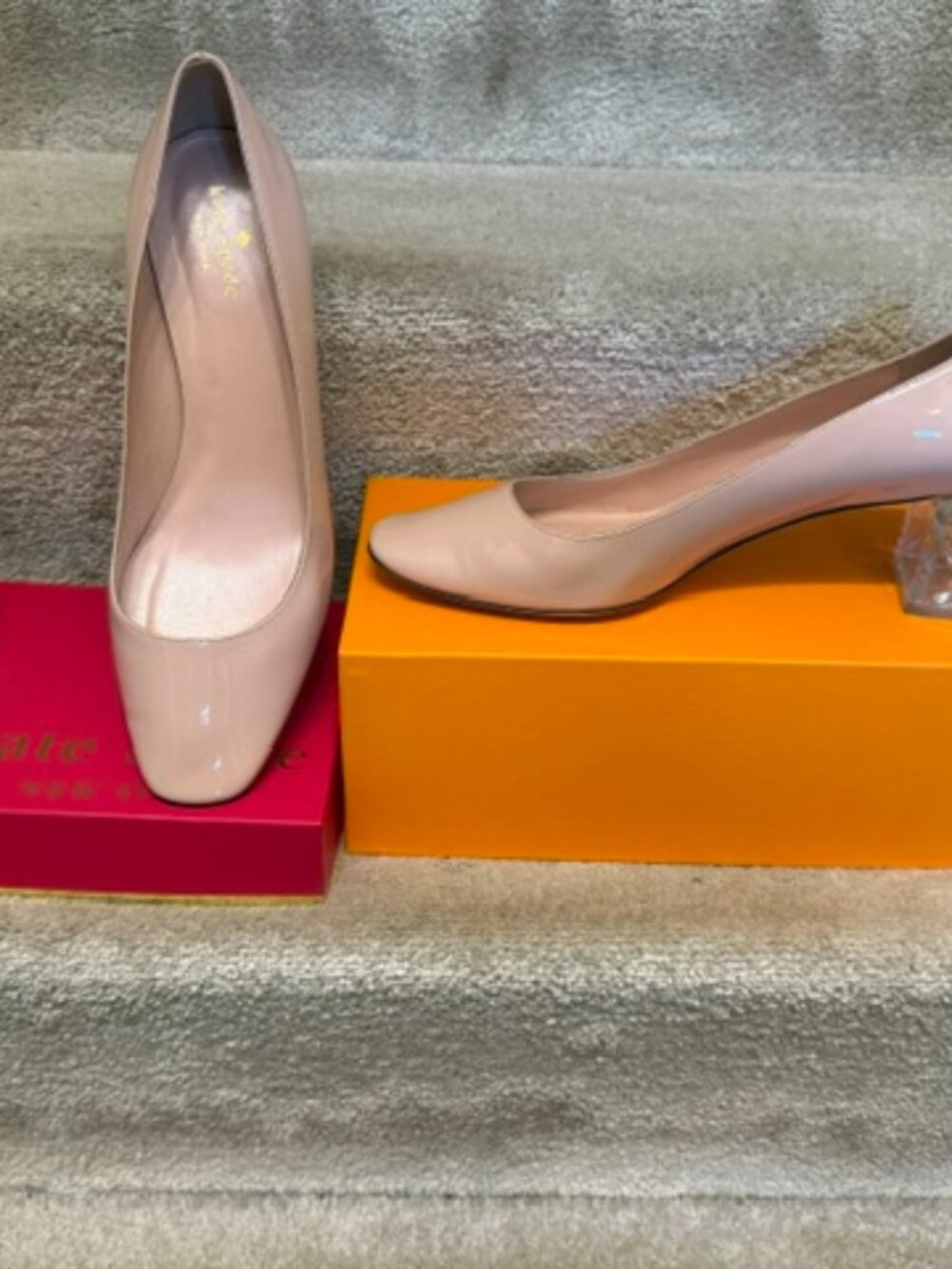 Kate Spade Petal Pink Patent pumps